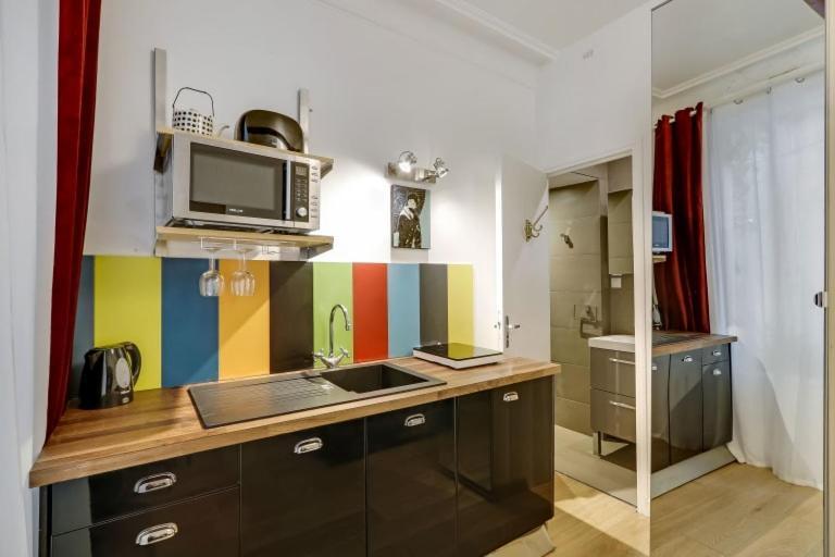 A Sweet Studio In Montparnasse - Boulevard Du Montparnasse Párizs Kültér fotó